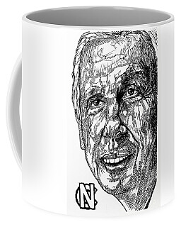 Roy-Williams North Carolina tar Heels Signatures Coffee Mug